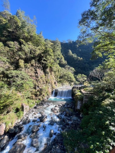 八仙山國家森林遊樂區觀瀑平台景色 